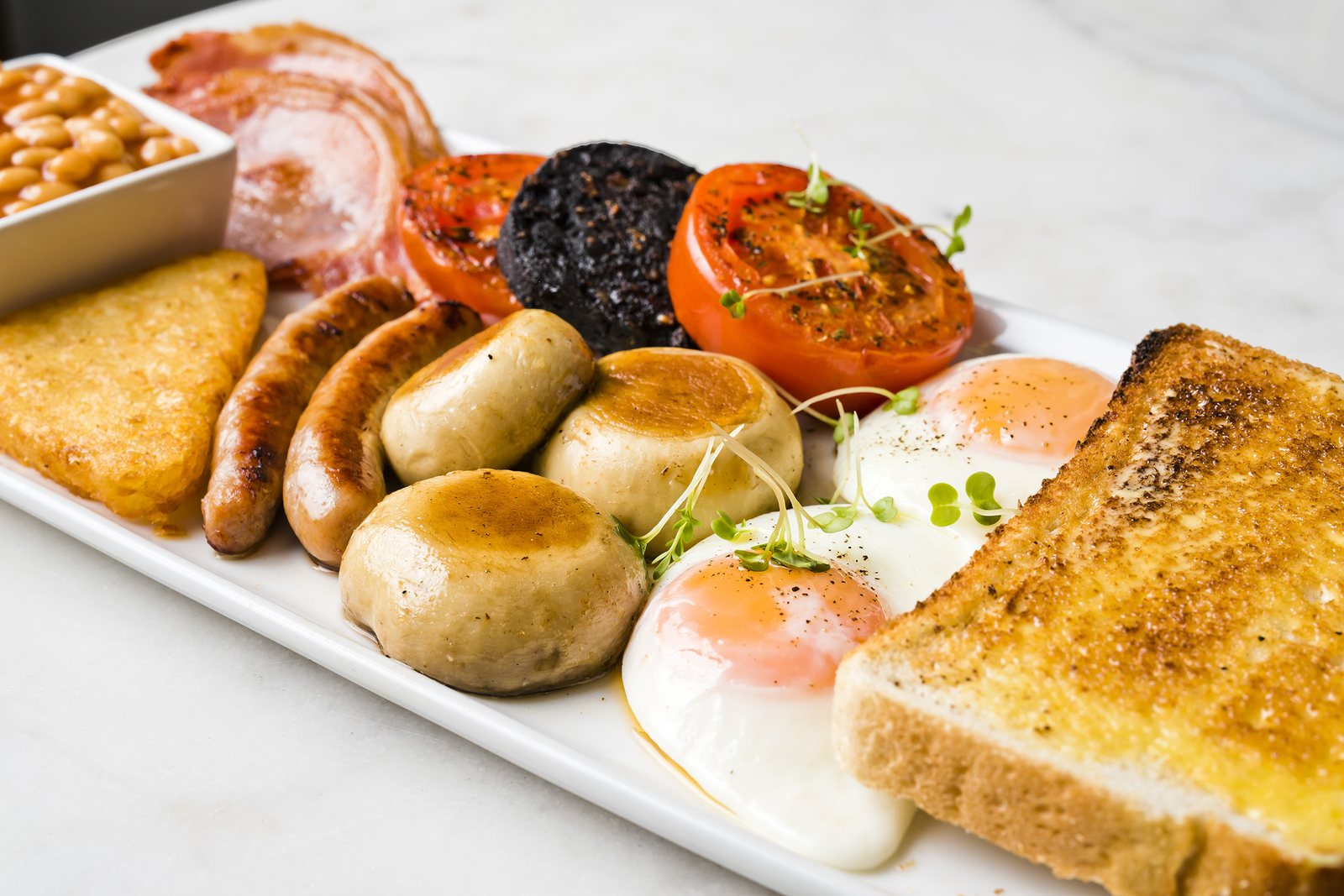The Classic English Breakfast at Dale Street Kitchen, Liverpool